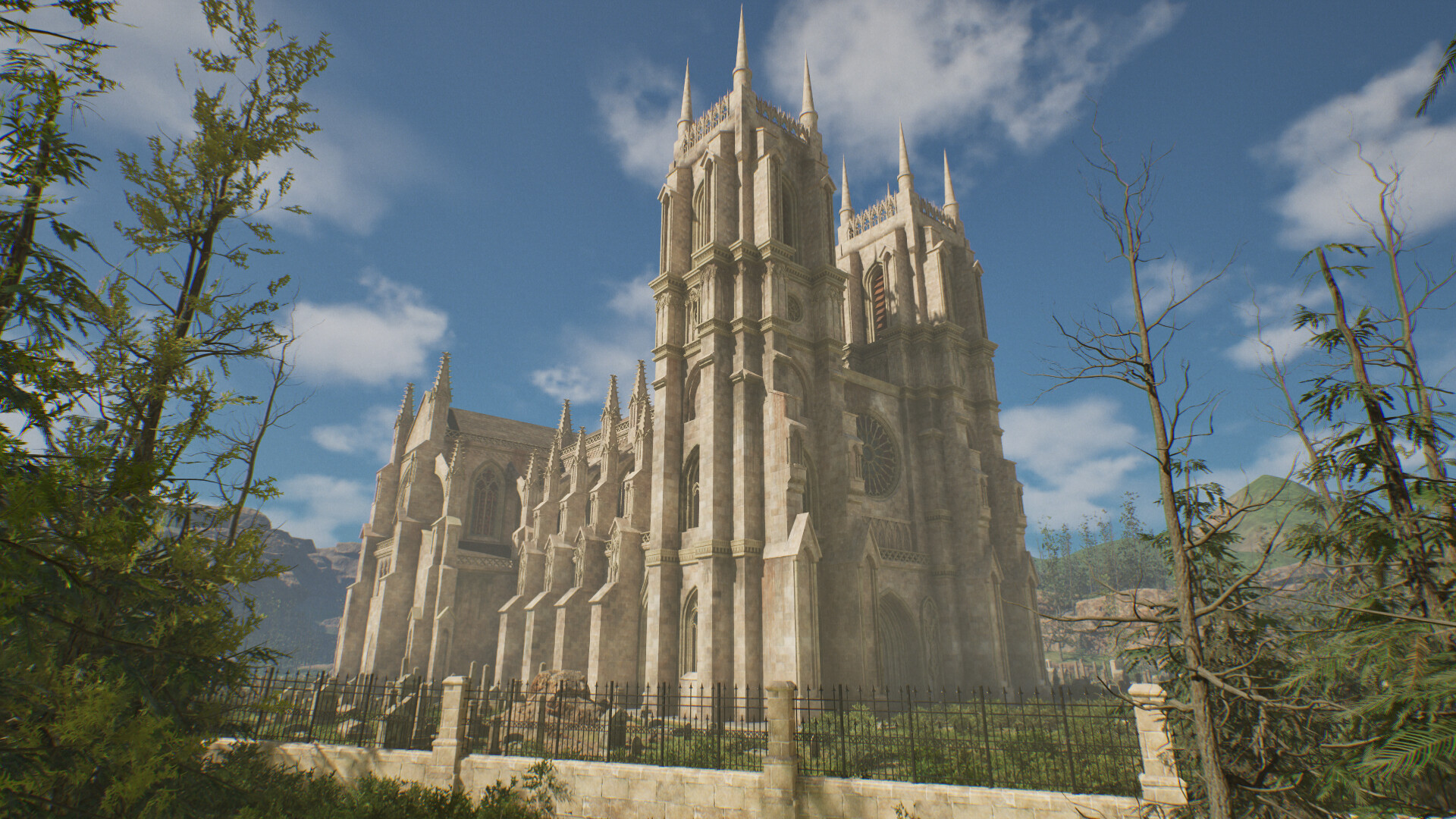 Modular Gothic Cathedral Asset Image
